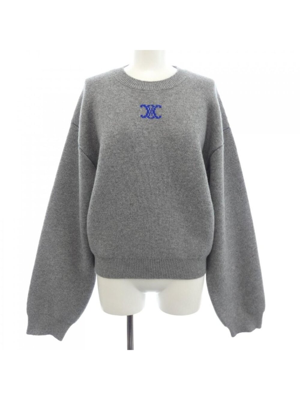 Celine Triomphe Jacquard Knit Sweater